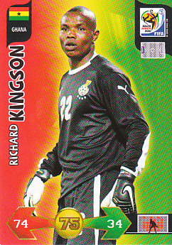 Richard Kingson Ghana Panini 2010 World Cup #161